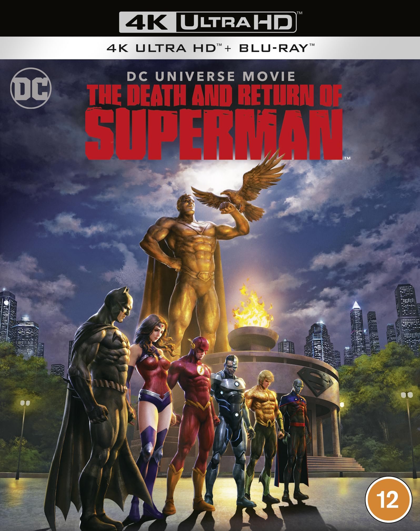 THE DEATH AND RETURN OF SUPERMAN UHD [Blu-ray] [Region Free]
