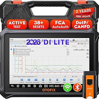 – OTOFIX D1 Lite OBD2 Scanner, [2 Years Free Update] 2026 with Bi-Directional Control Scan Tool, All System Diagnostics, 38+ Functions, Oil Reset, EPB, SAS, BMS, ABS Bleeding, Auto VIN, FCA SGW