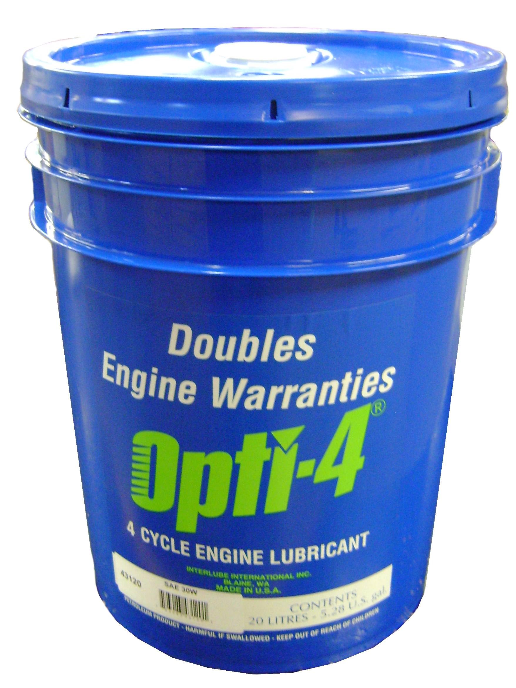 Opti 43120 30 Weight Oil, 5.3 Gallon