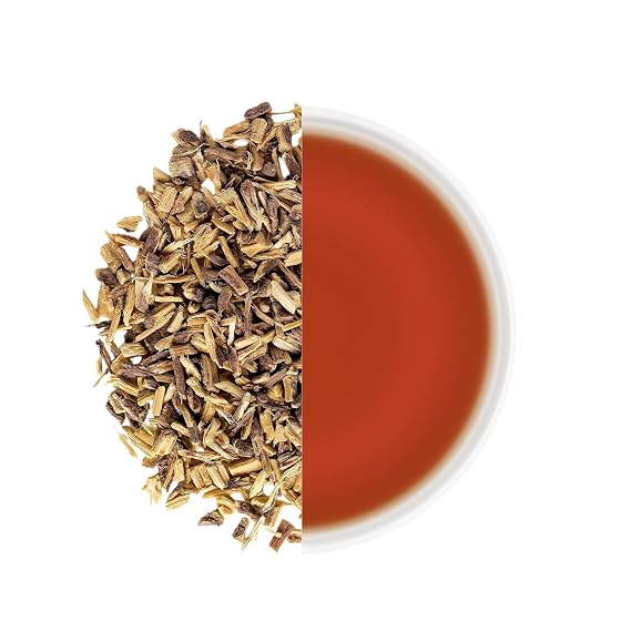 Licorice Root Tea 100 g | Chopped Licorice Root (Mulethi) | Premium Naturally Dried Glycyrrhiza glabra | Cut & Sifted Sweetwood For Herbal Tea By Hebhac Herbals