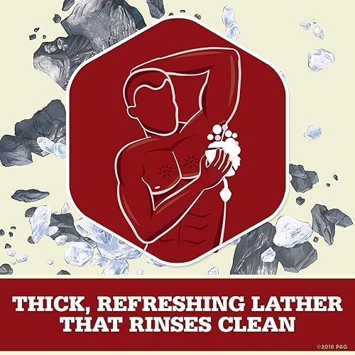 Miniatura 7 de Old Spice Gel de baño para hombres, exfoliante con aroma a carbón, 16 onzas líquidas (paquete de 4)