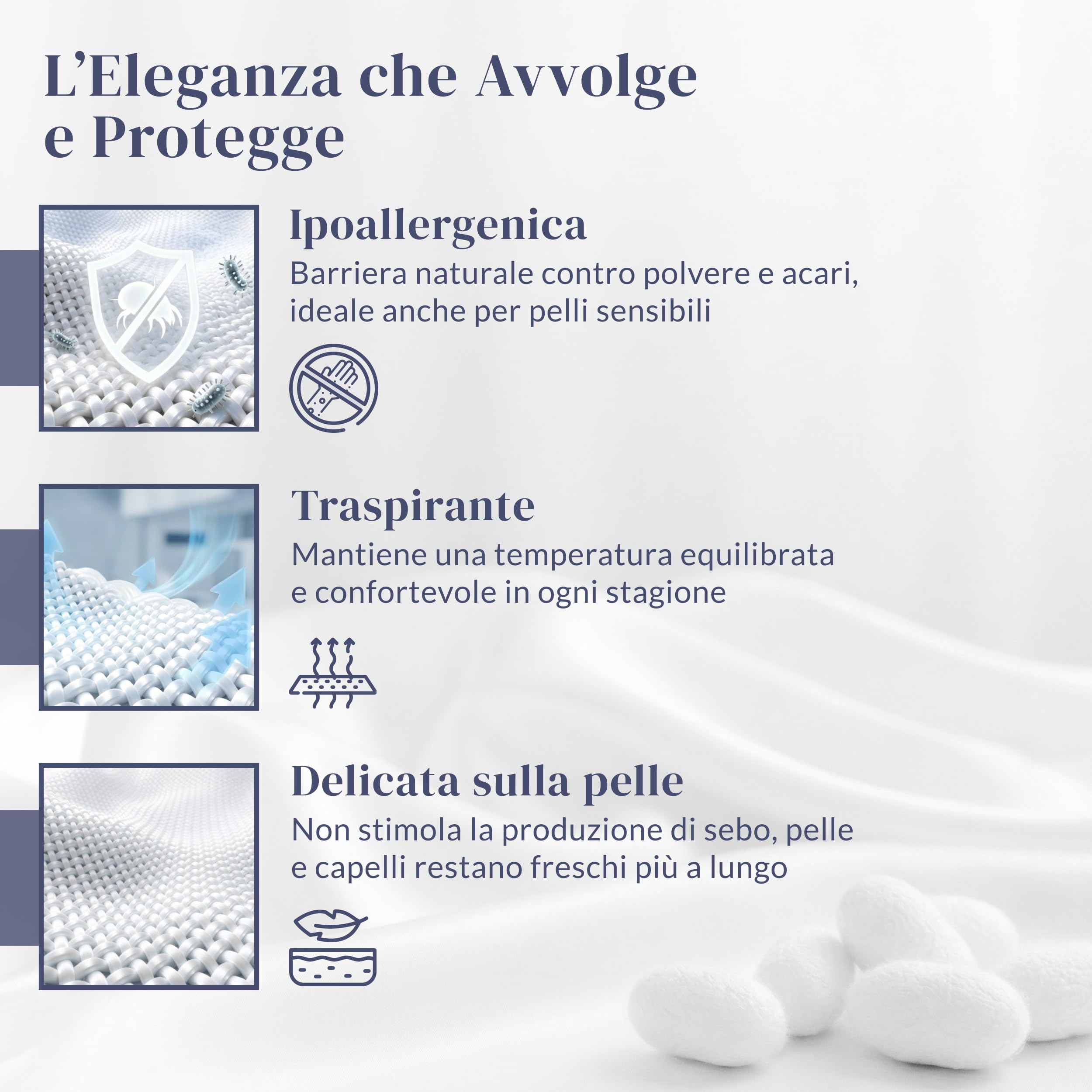 Emily's Pillow Federa in seta di gelso stampata a cuore | Crema