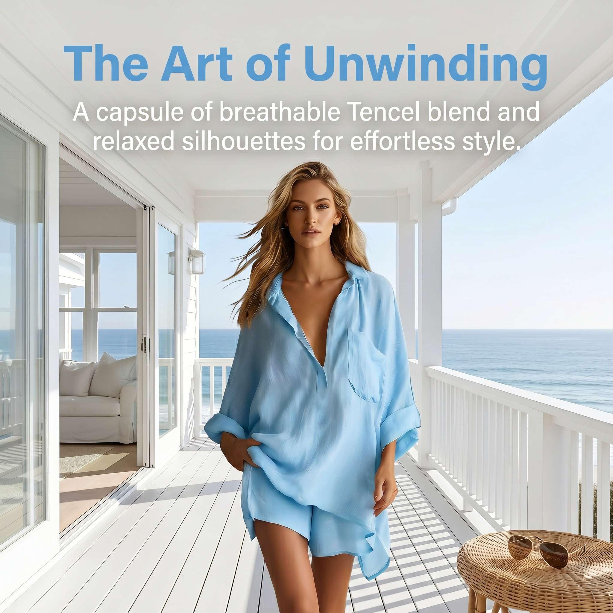 Générique Ensemble 2 Pièces Tenue Été Femme Coton et Lin Raffiné et Sophistiqué Vaporeux Short et Haut Fluide Loungewear Vacances Plage Naturel Pyjama Survêtement Urbain avec Poches Grande Taille