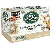Vista 11 de Green Mountain Coffee Selecciones Estacionales de Café Galleta de Canela y Azúcar por Servicio Keurig K-Cup Pods, Café Tueste Claro, 12