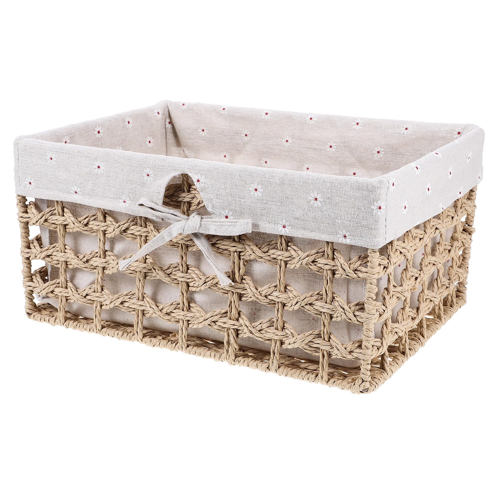 Panier de rangement tressé multifonction pour éliminer le désordre des petits objets du quotidien