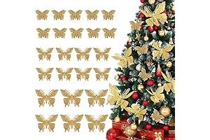 3D Butterfly Ornaments Christmas Tree Décor