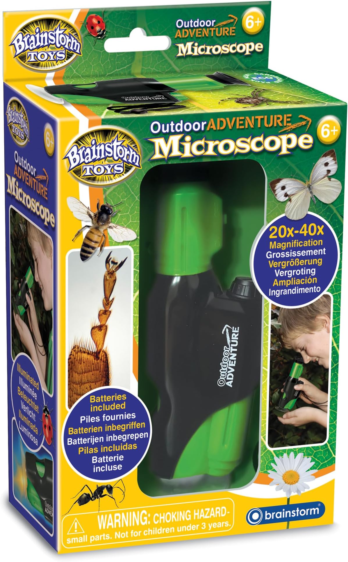 Brainstorm Toys E2014 Outdoor Adventure Microscope,