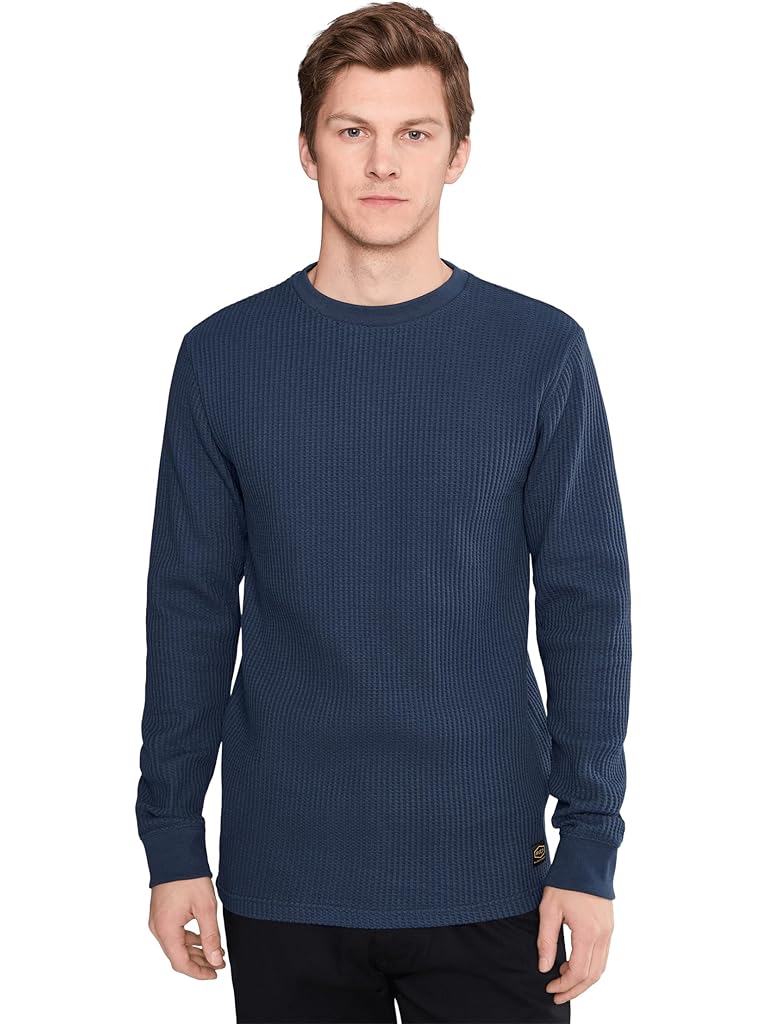 Blue RVCA Day Shift Thermal L/S