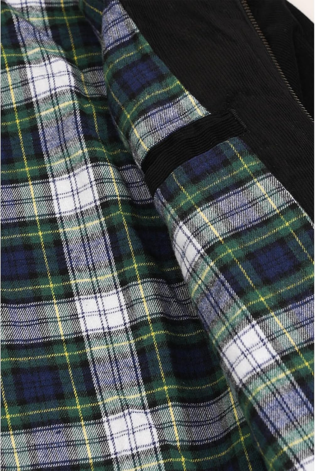 ZENTHACE Women's Corduroy Jacket with Full Flannel Lined,Zip Up Casual Vintage Outerwear Coat,100% Cotton