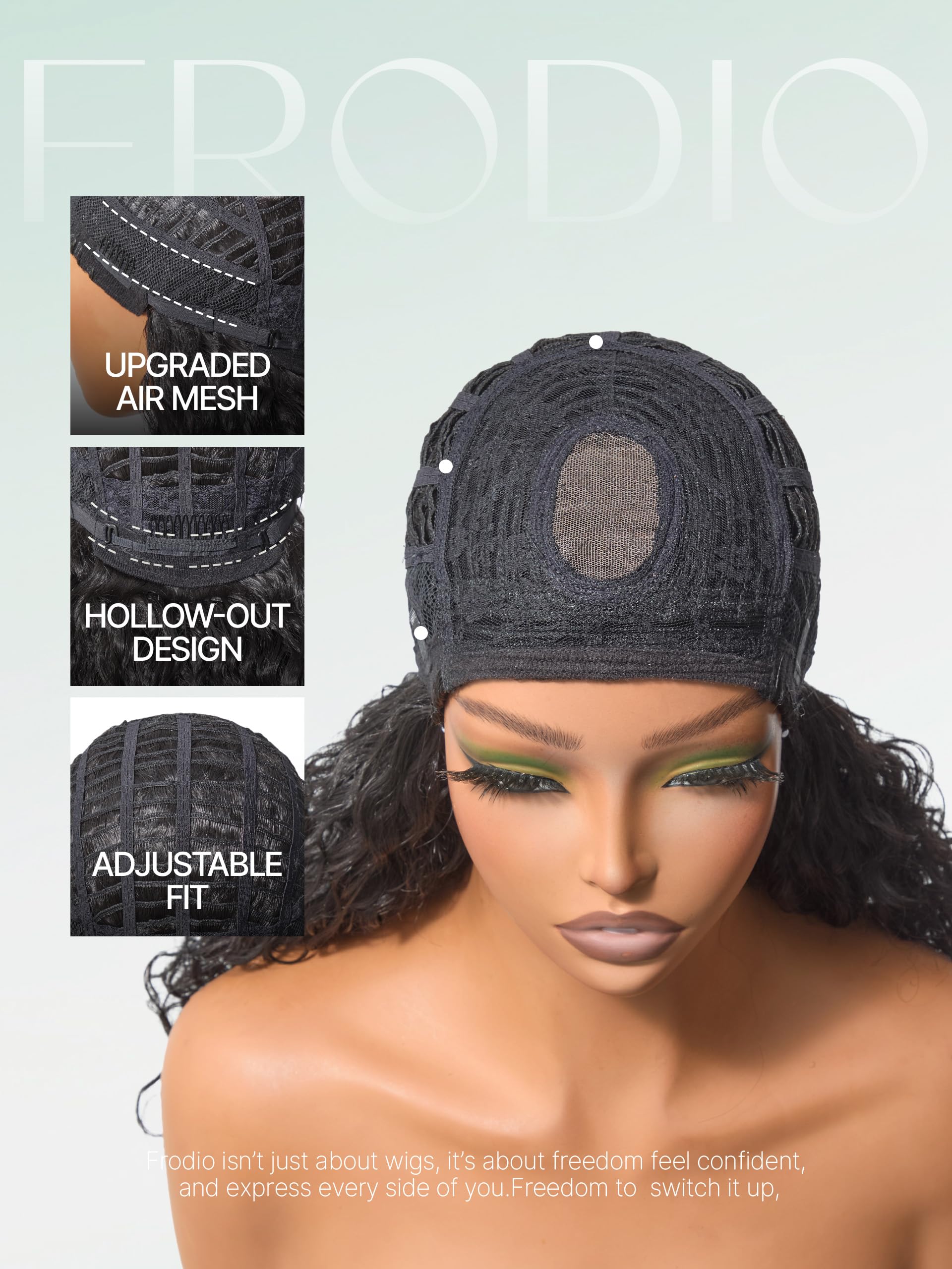 Frodio Curly Wig with Veralux Fiber Blend