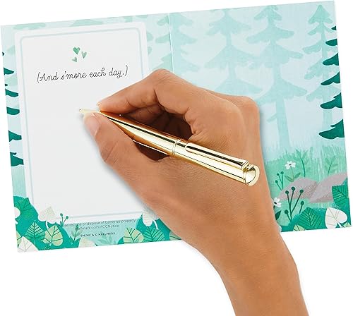 Miniatura 5 de Hallmark Paper Wonder - Tarjeta de aniversario musical emergente, tarjeta de amor (S'mores)