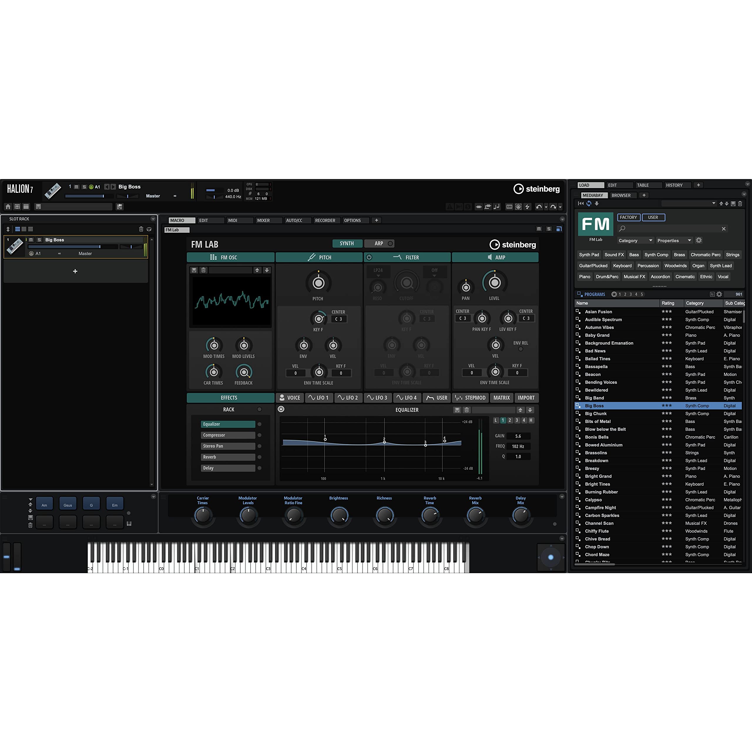 Steinberg HALion 7 logiciel d'échantillonnage et de conception sonore