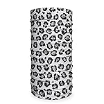 GOT Sports Tube Bandana - Neck Gaiter for Women & Men, Face Mask, Neck Wrap, Head Scarf, Curly Hair Sleep Protection - Breathable, Lightweight Microfiber (Snow Leopard)