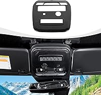 Vista 11 de Cubierta para panel de luz de lectura frontal Bronco compatible con accesorios interiores Ford Bronco 2021-2025, 2 puertas, 4 puertas, color naranja