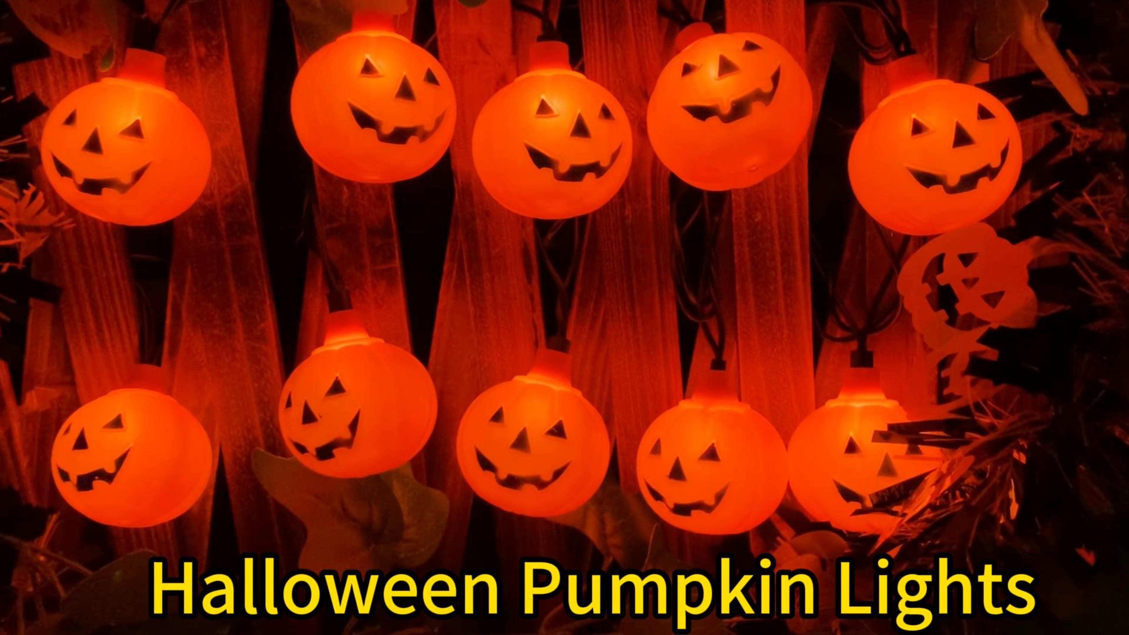 ハロウィン Halloween Pumpkin with LED Lights LED Halloween Pumpkin w/sound & Multi colored flickering LED