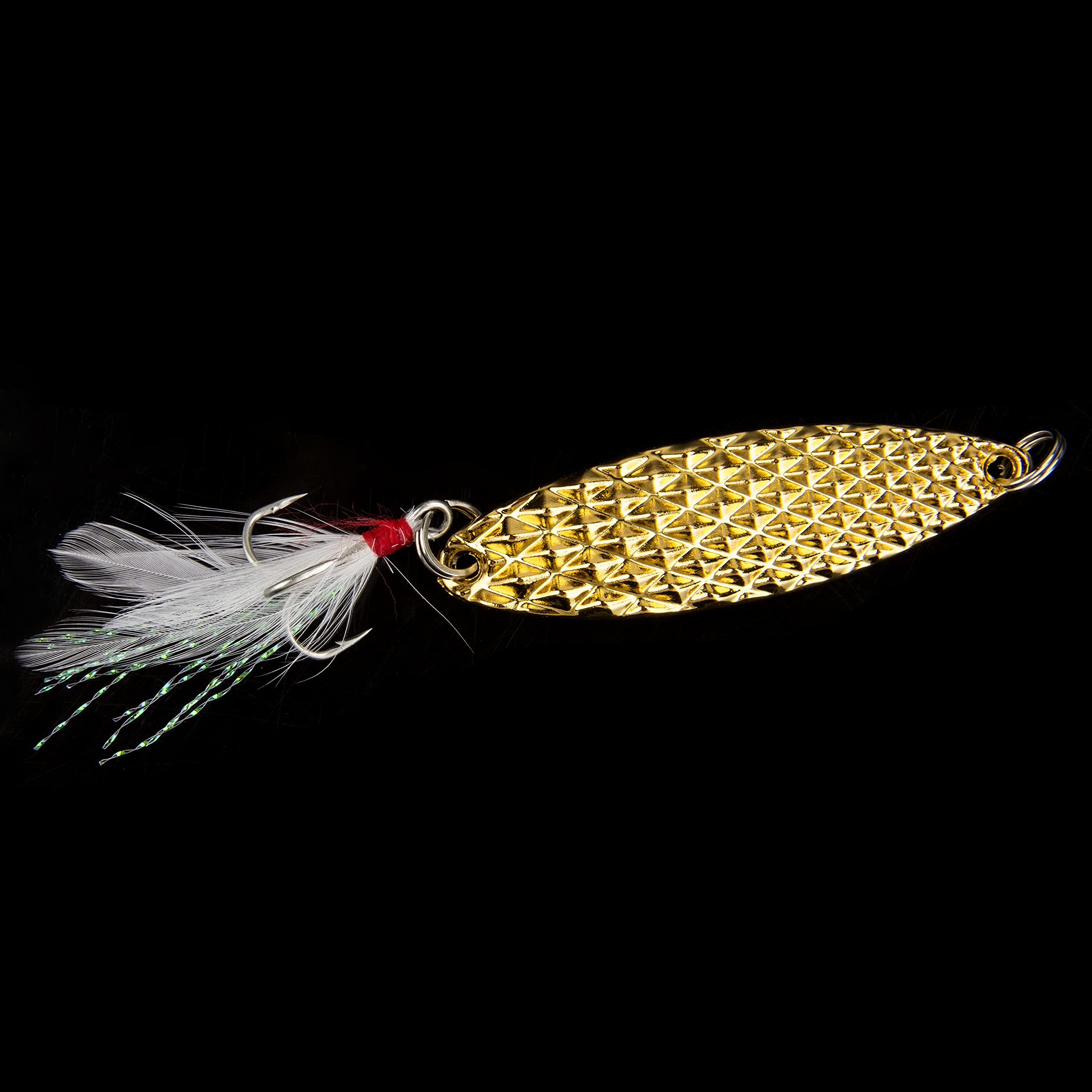 Boîte à roulettes de pêche. 10 toupies. Excellent cadeau de