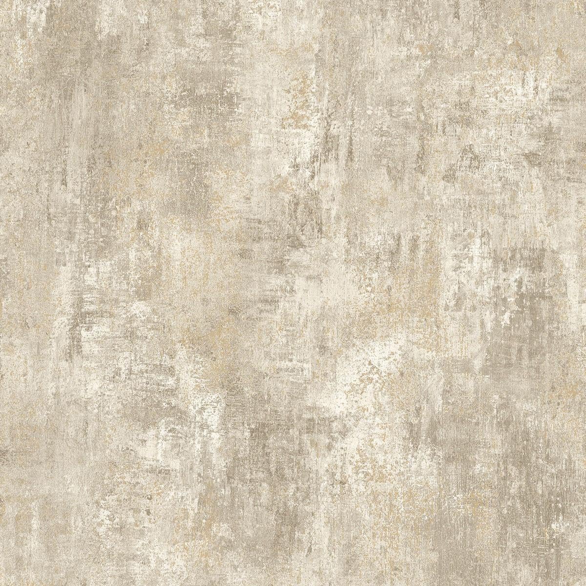 Yöl Cream Cove Texture Wallpaper - Stone Industrial Concrete Metallic Effect - Trendy Stylish Feature Wall