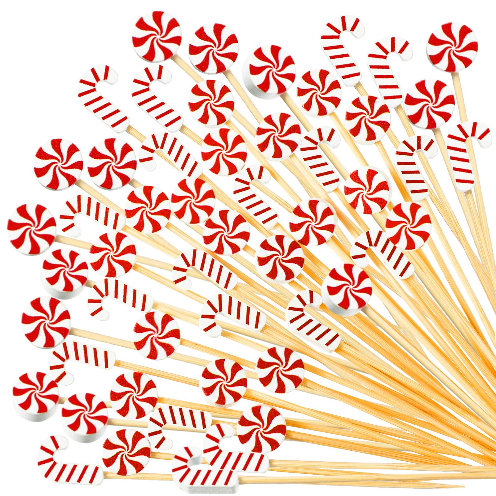 200Pcs Dessert Sticks Party Fruit Picking Sticks Bamboo Cocktail Sticks Bamboo Cocktail Picks - View #6