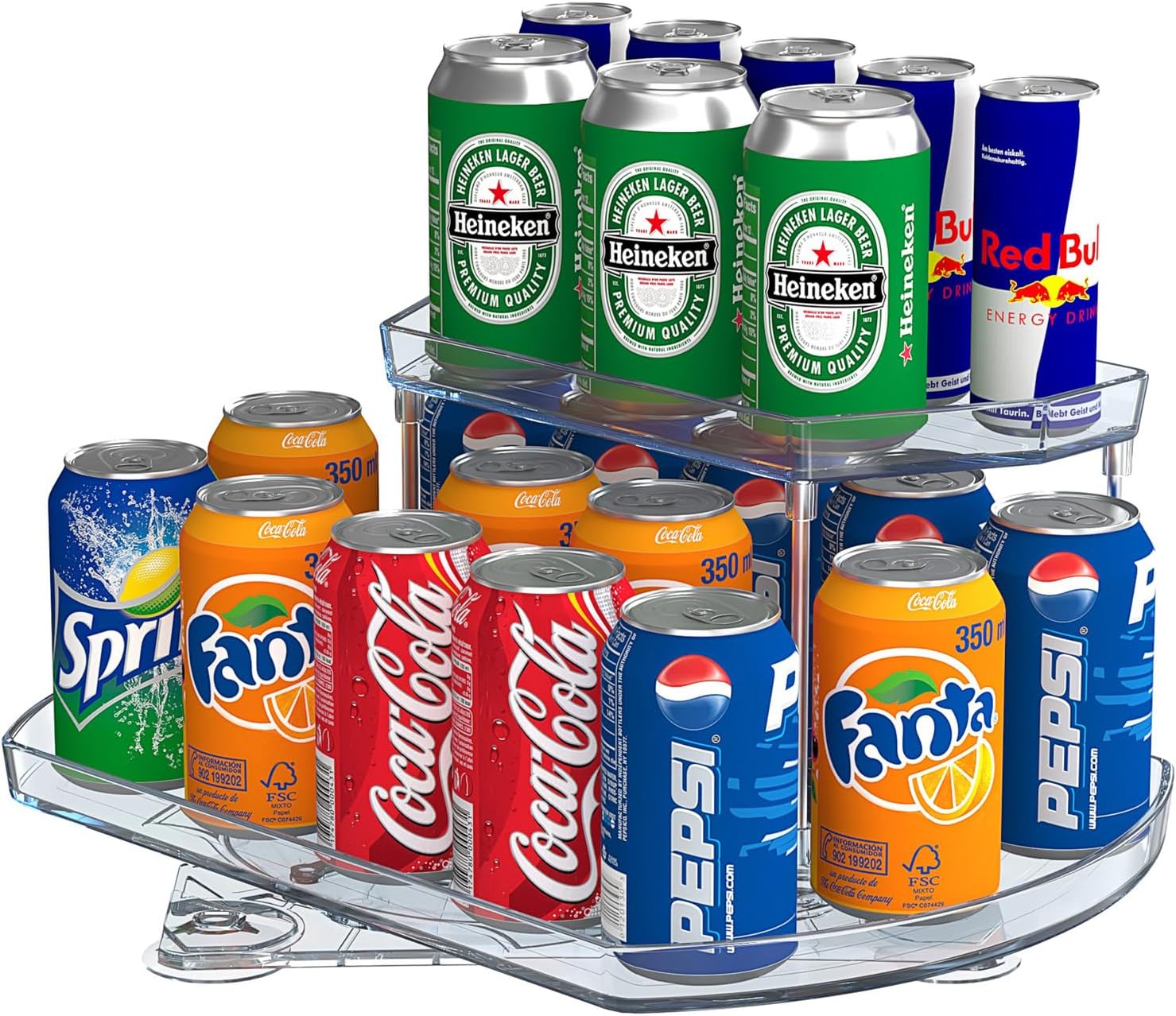 Lazy Susan Organizer Mezdbrud Lazy Susan for Refrigerator