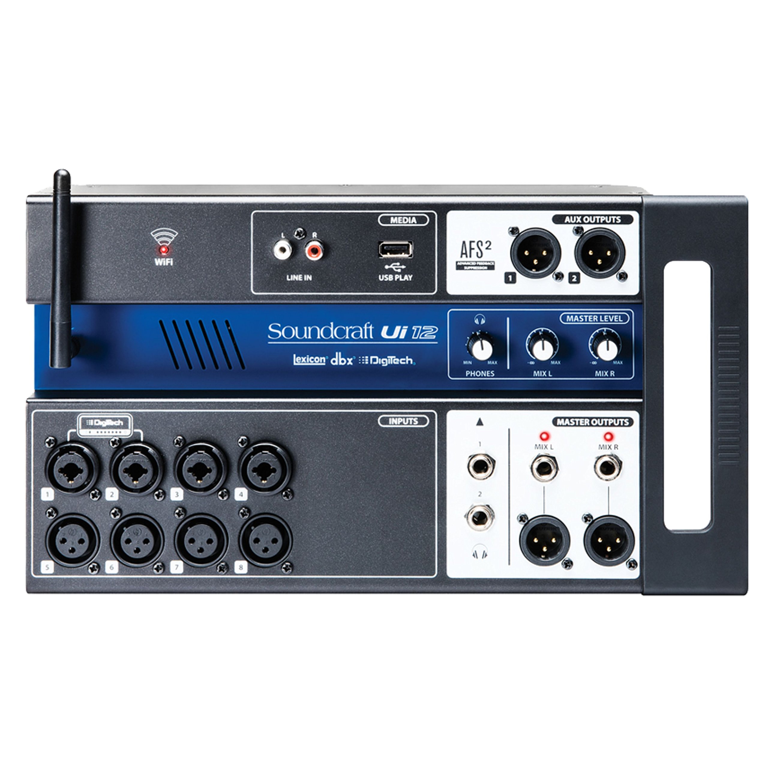 Soundcraft Ui12 12-Kanal Digitalpult