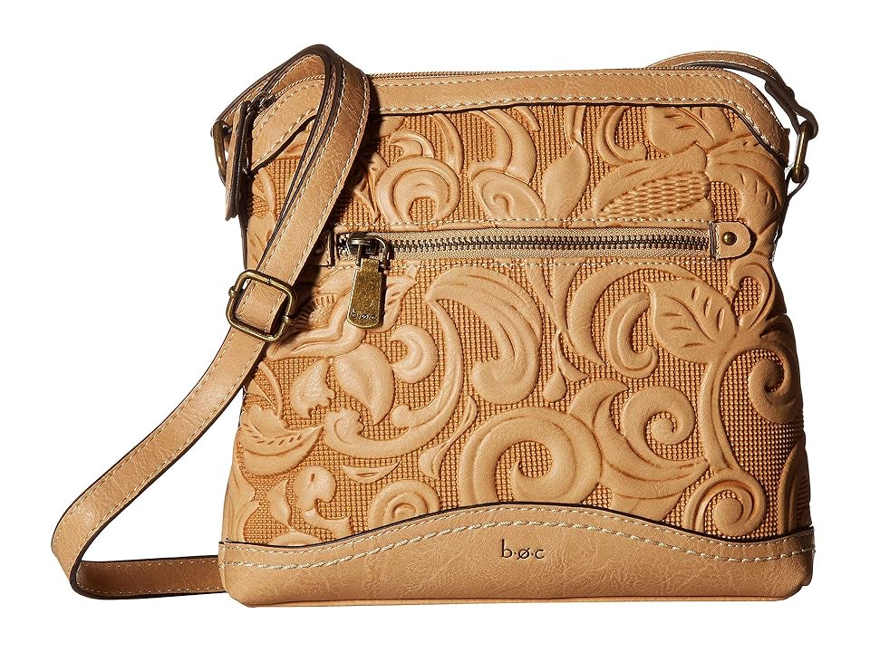 

b.o.c. Botanica Mini Crossbody (Luggage) Cross Body Handbags, Brown