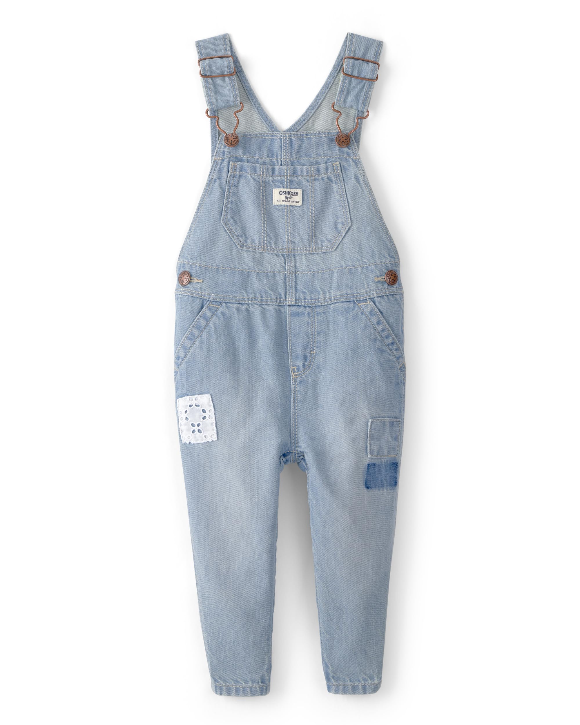 OSHKOSH B'GOSH Baby Girls World's Best Overalls