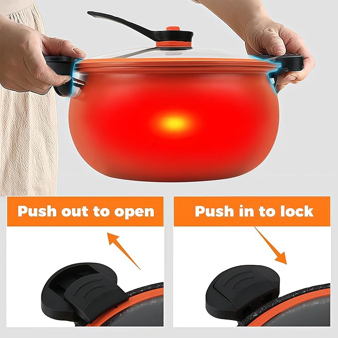 Olla a Presión Hierro 8L SGRTNN miniatura 5