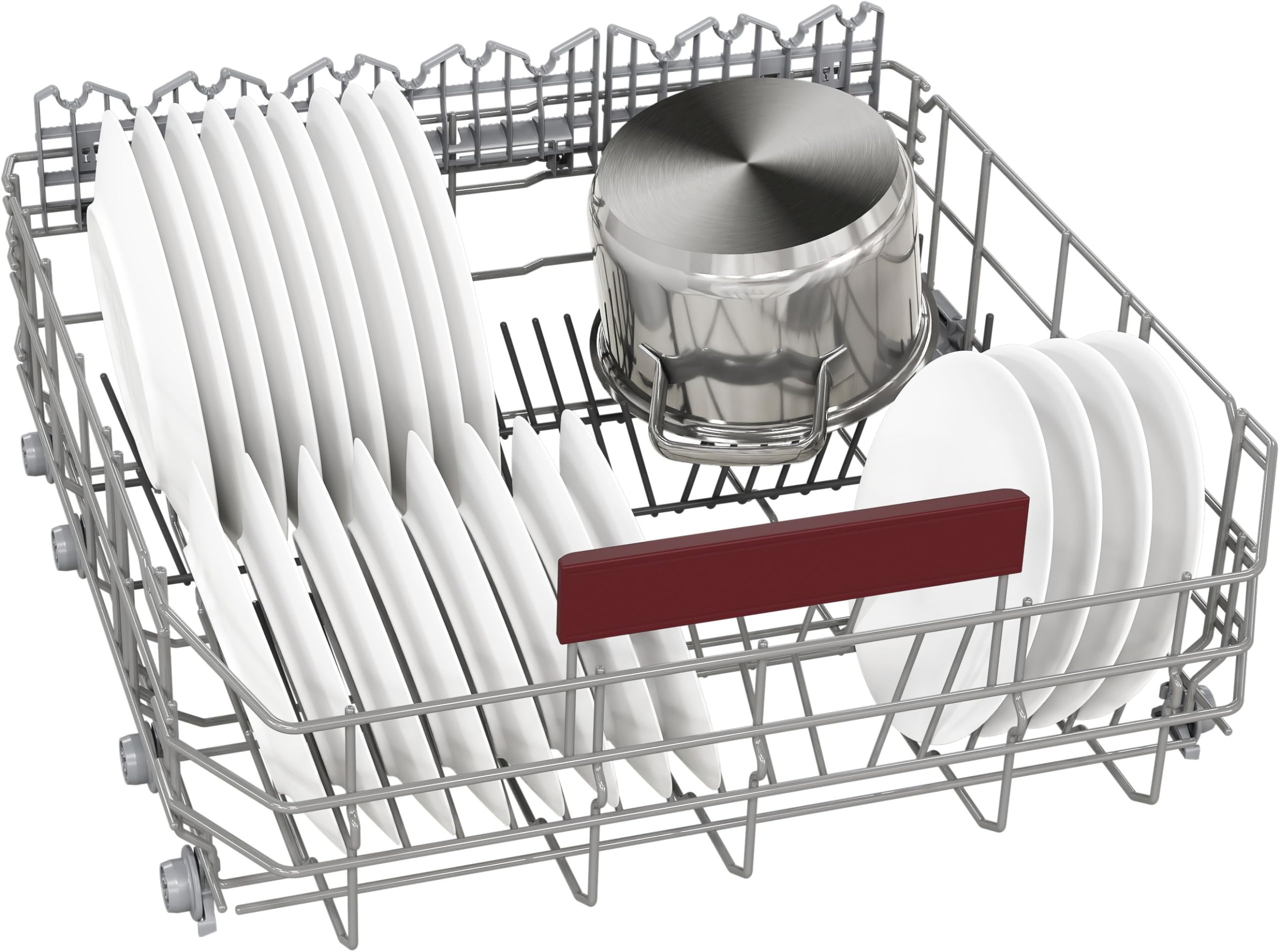 NEFF S257YCX03E, N 70, Smarter XXL Geschirrspüler Vollintegriert, 60 cm, Besteckschublade, Made in Germany, Zeolith-Trocknung, besonders leise Spülmaschine, höhenverstellbarer Oberkorb, Aqua Stop