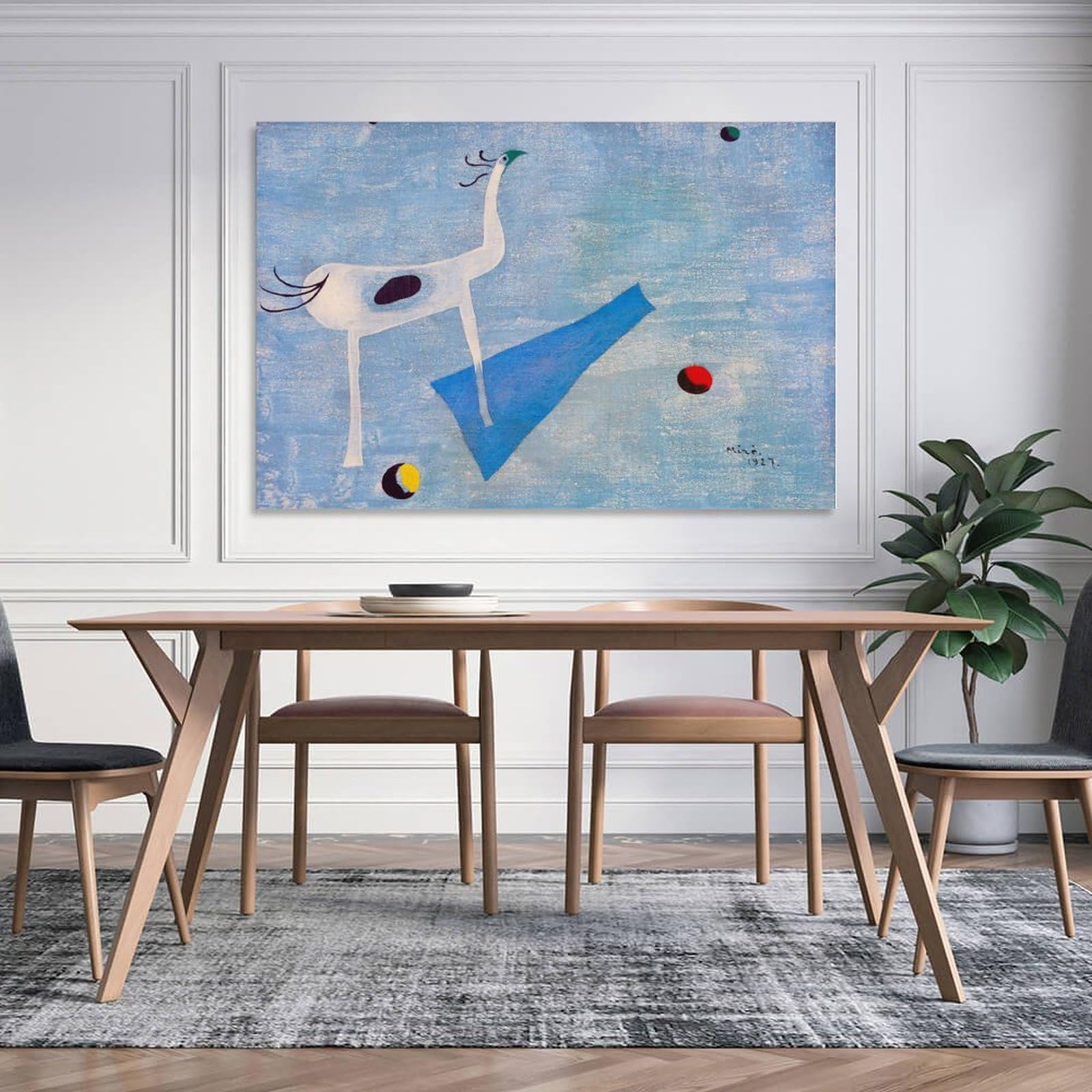 Amazon.co.jp: Joan Miroジョアン・ミロ 《サーカス馬》 アート絵画