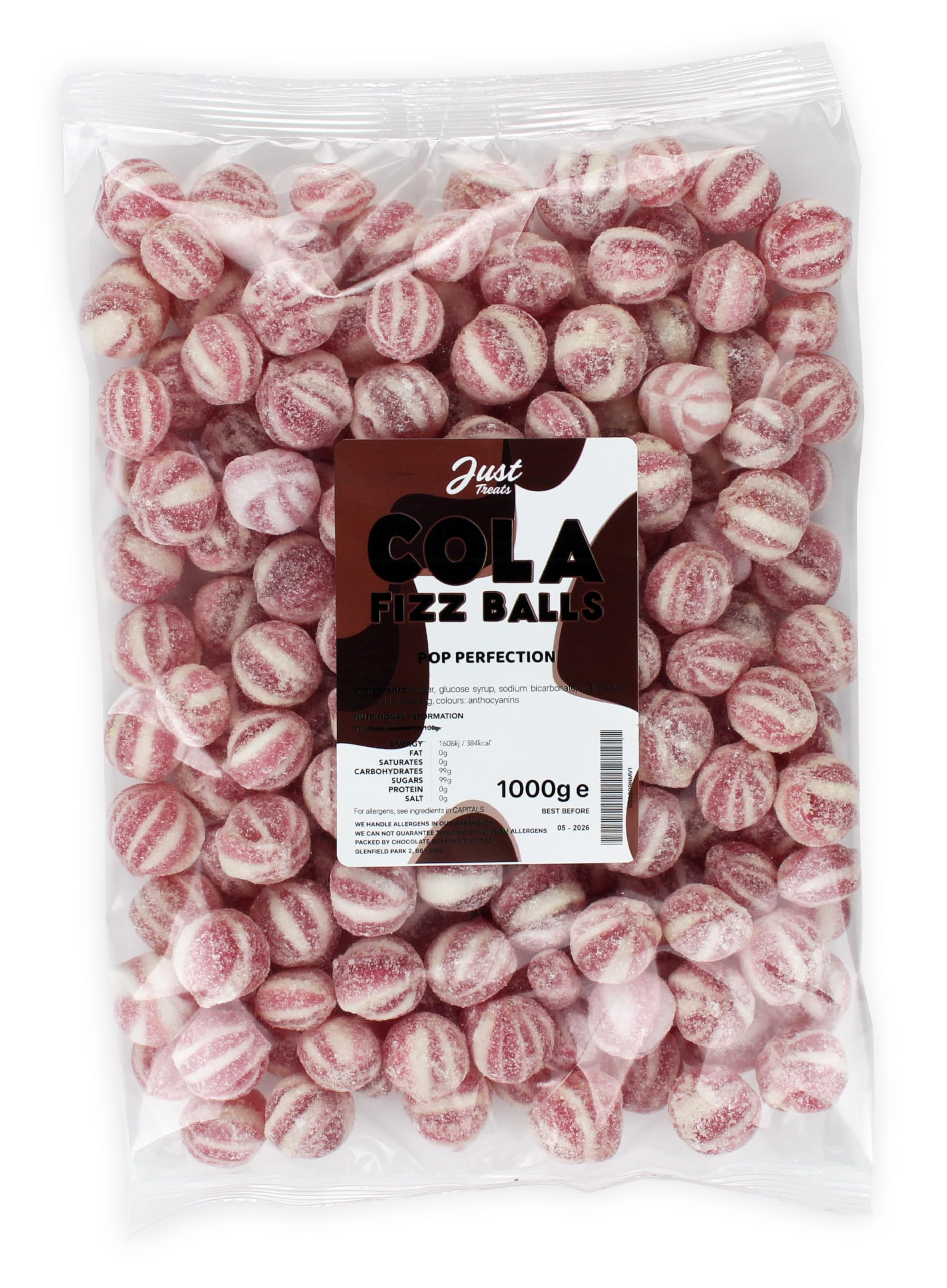 Just TreatsCola Fizz Balls 1kg Party Bag