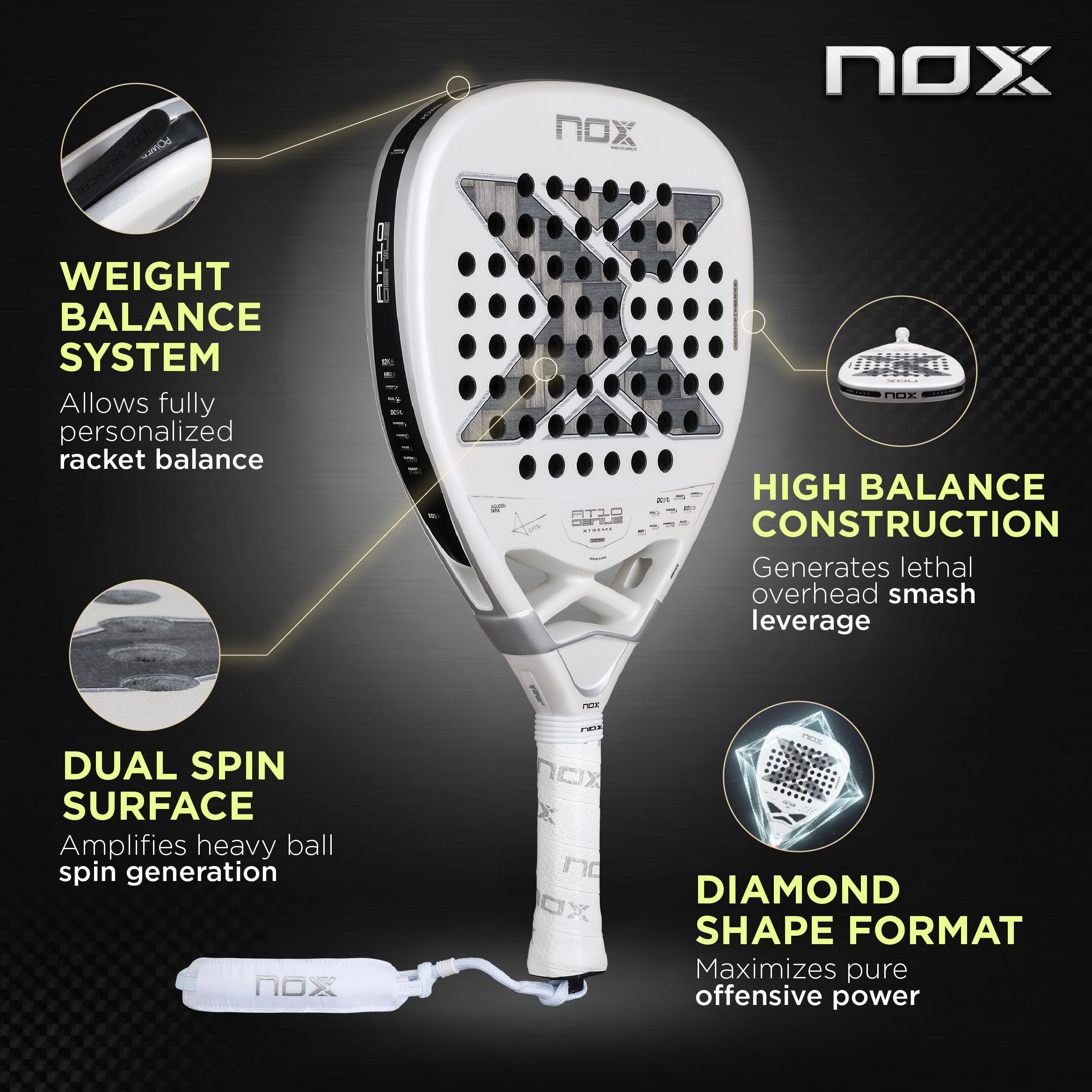 Nox At10 Genius Attack 12k Alum Xtrem by Agustín Tapia