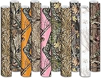 Vista 2 de Mossy Oak Patrones de Caza en Rollo de Camuflaje Mate, Envoltura de Vinilo Autoadhesiva, DIY (48"x12", Break-Up Country)