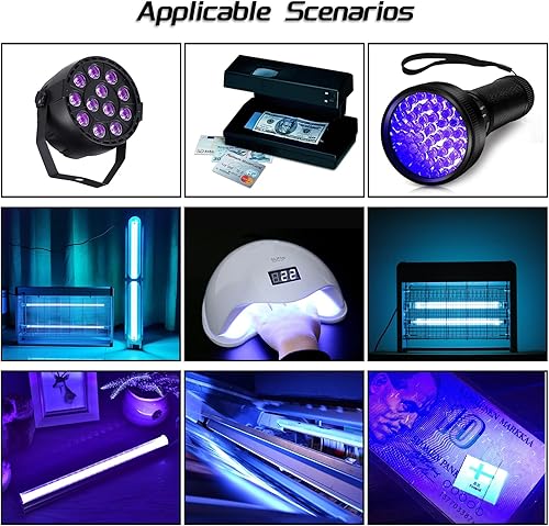 Miniatura 6 de LEDGUHON 10 piezas 3535 SMD LED púrpura luz 3W UV LED chip de montaje en superficie LED diodo súper brillante diodo luces chip (120 grados, 395