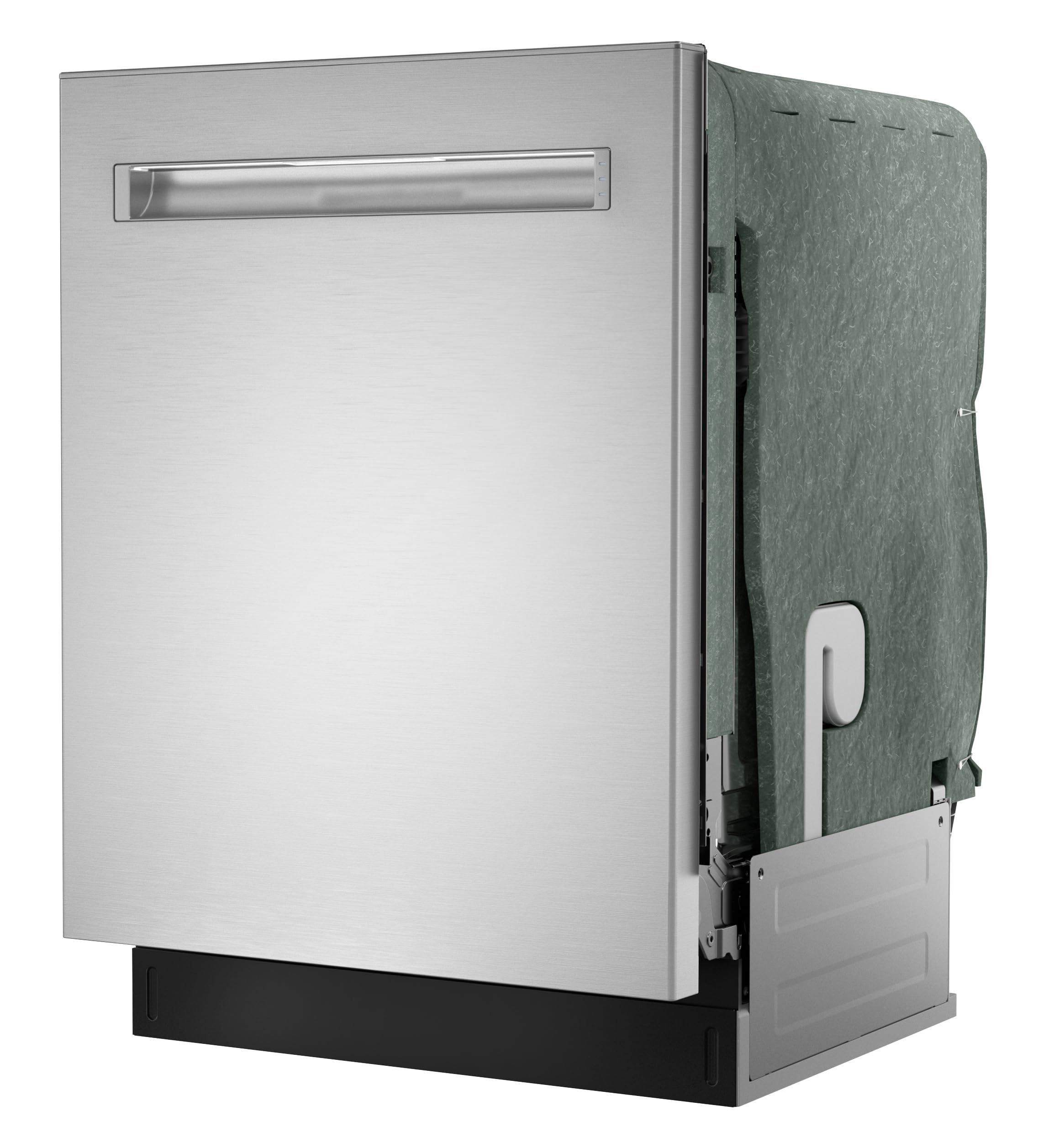 Sharp SDW6726MS 24-inch Stainless Steel Dishwasher, 47 dB Library Quiet, Third Rack, Power Wash Sprayer, 12 Place Settings,