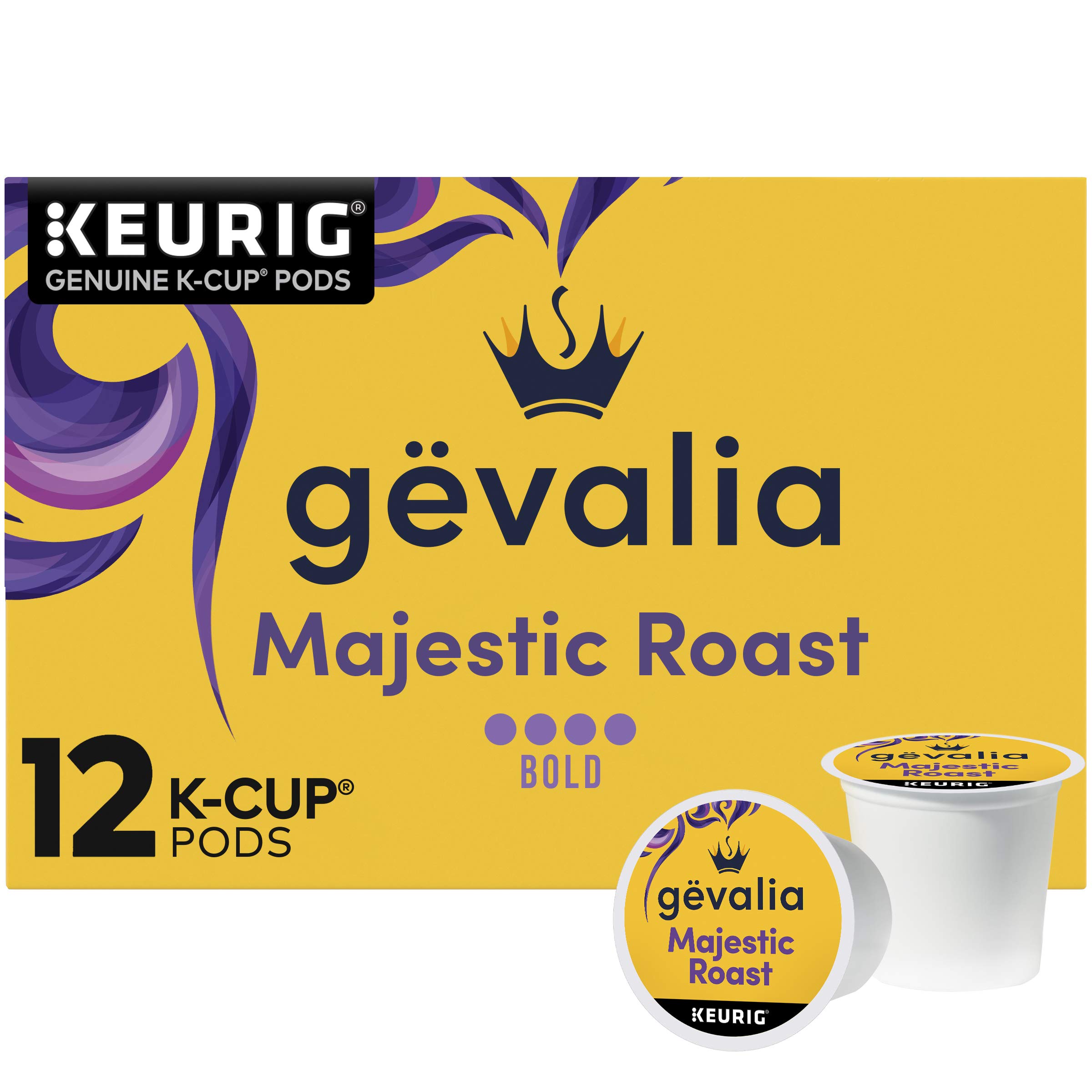 Majestic Roast K Cup Pods, 4.12 Ounce by Gevalia