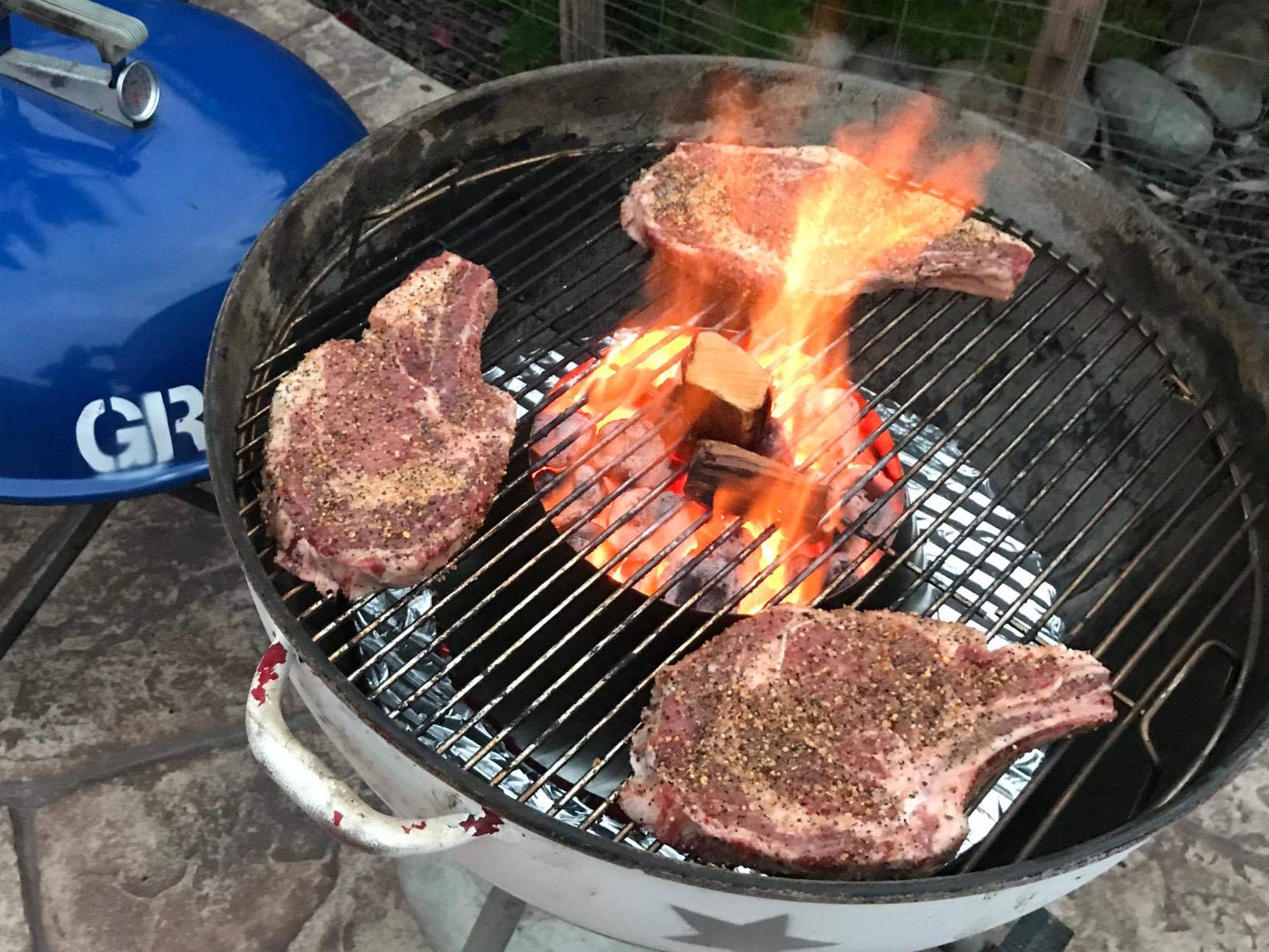 Uniflasy BBQ Whirlpool for er Kettle 22, 26.75 Inches WSM er