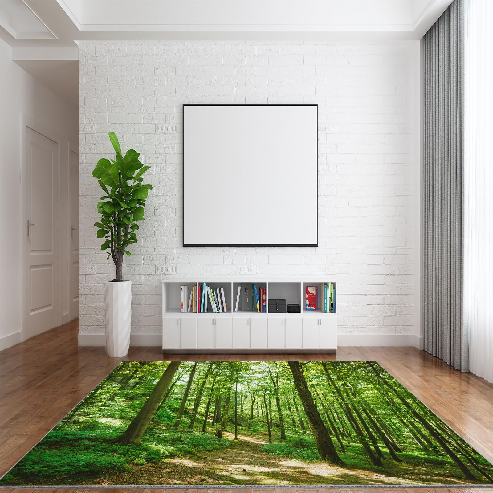 ラグマット カーペット Palm Tree 約120cm × 約180cm Ⓣ ラグマット カーペット Palm Tree 約120cm × 約180cm Ⓣ ラグマット