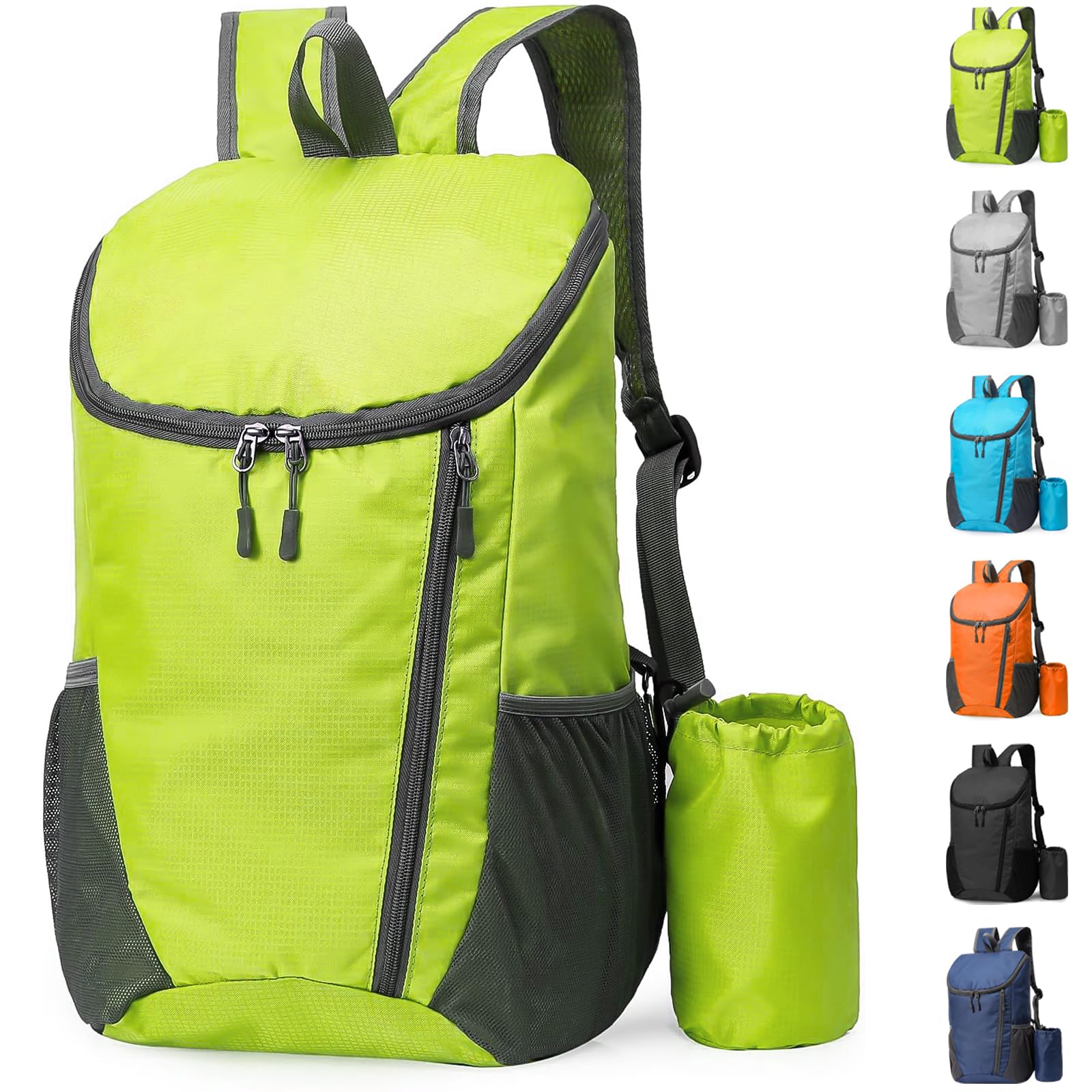 Yoolly Lightweight Foldable Backpack, Small Hiking Rucksack