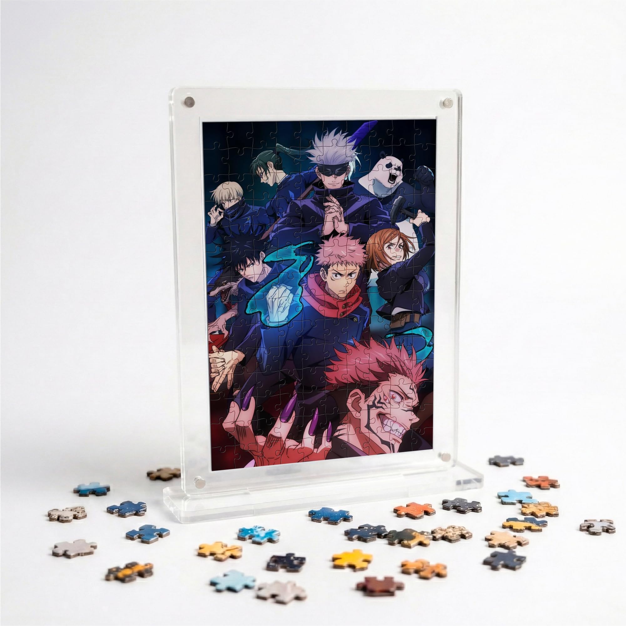 jitsu / Acrylic on canvas frameアート Buy Mini Leaves Jujutsu Kaisen Acrylic Frame Jigsaw Puzzle (140
