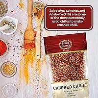 Vista 7 de Crushed Red Pepper Flakes 7 Ounce Bag - Chili Flakes - by Spicy World