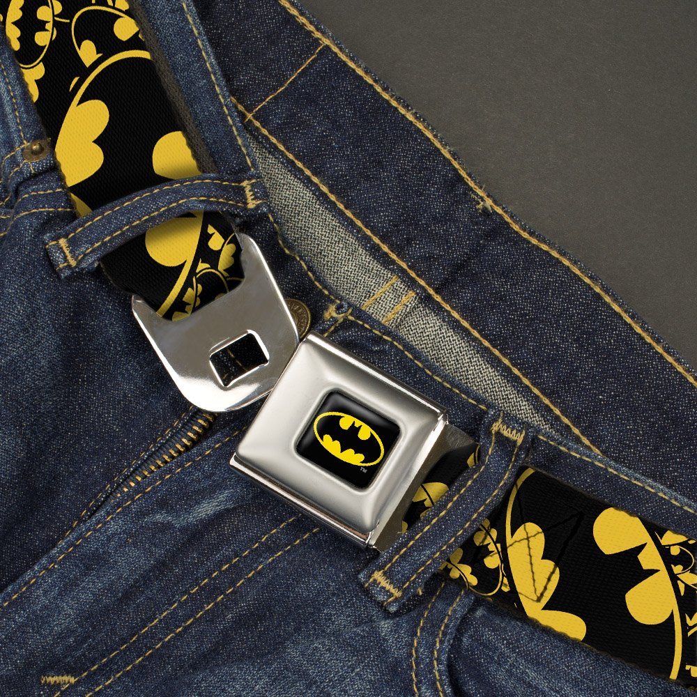 Buckle-Down Seatbelt Belt Batman XL