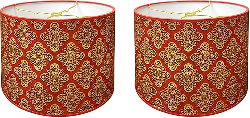 Vista 92 de Royal Designs, Inc. Pantalla de lámpara de tapa dura.