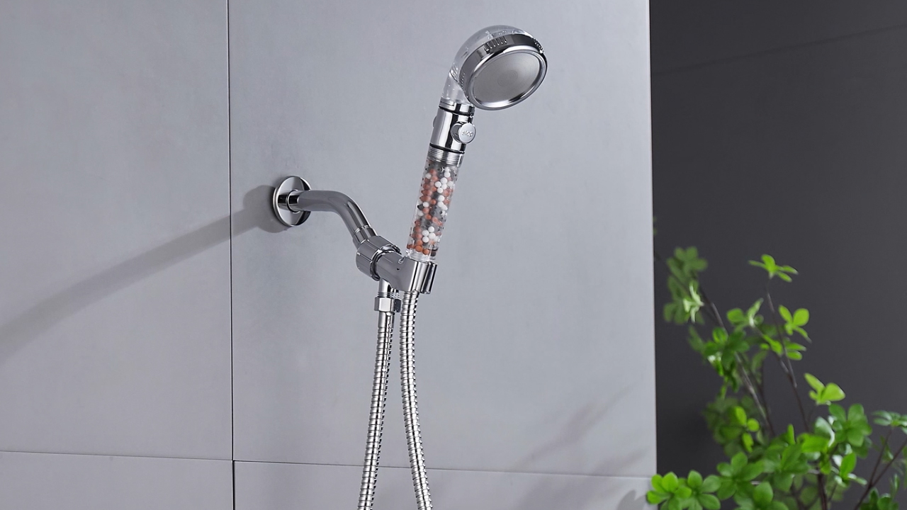 MIAOHUI Zenbody Shower Head with Filter Beads, 3 Modes