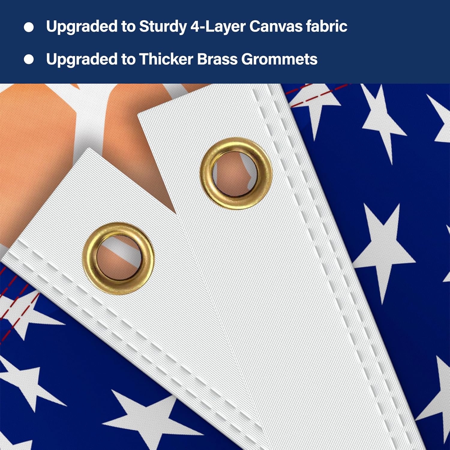 Heavy Duty 3 Ply 250th Anniversary USA Flag 3x5 Ft, 250 Year American Anniversary Flag Double Sided 100D Polyester, 12oz Canvas Header & Brass Grommets, Iwo Jima Flag 1776-2026 Design for 4th of July