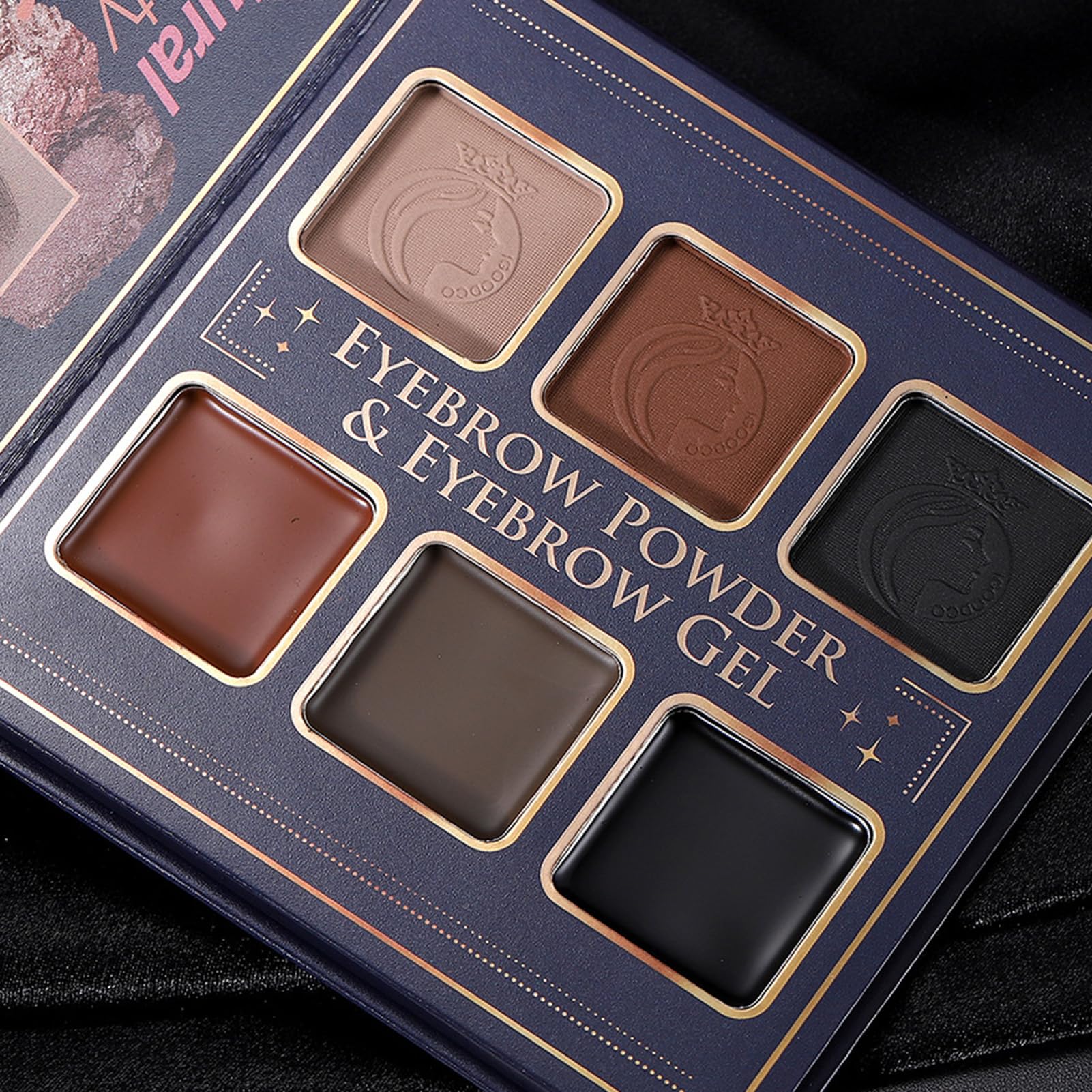 Palette di Ombretti,Colore Per Labbra In Polvere Matte Shimmer A Lunga Durata,Illuminante Ombretti - Ideale per Viso Occhi Labbra Compleanno Feste San Matrimonio Appuntamenti Viaggio e