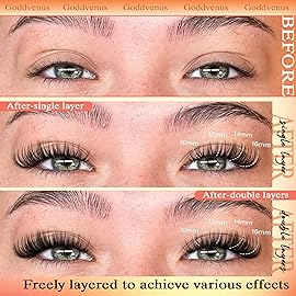 Wispy Lash Clusters Lashes Cluster Eyelash Extensions Natural Individual Lashes Fluffy Lash Extension Soft Cotton Band Eyelashes Clusters Fairy D Curl Lash Cluster For DIY Eyelash Extension