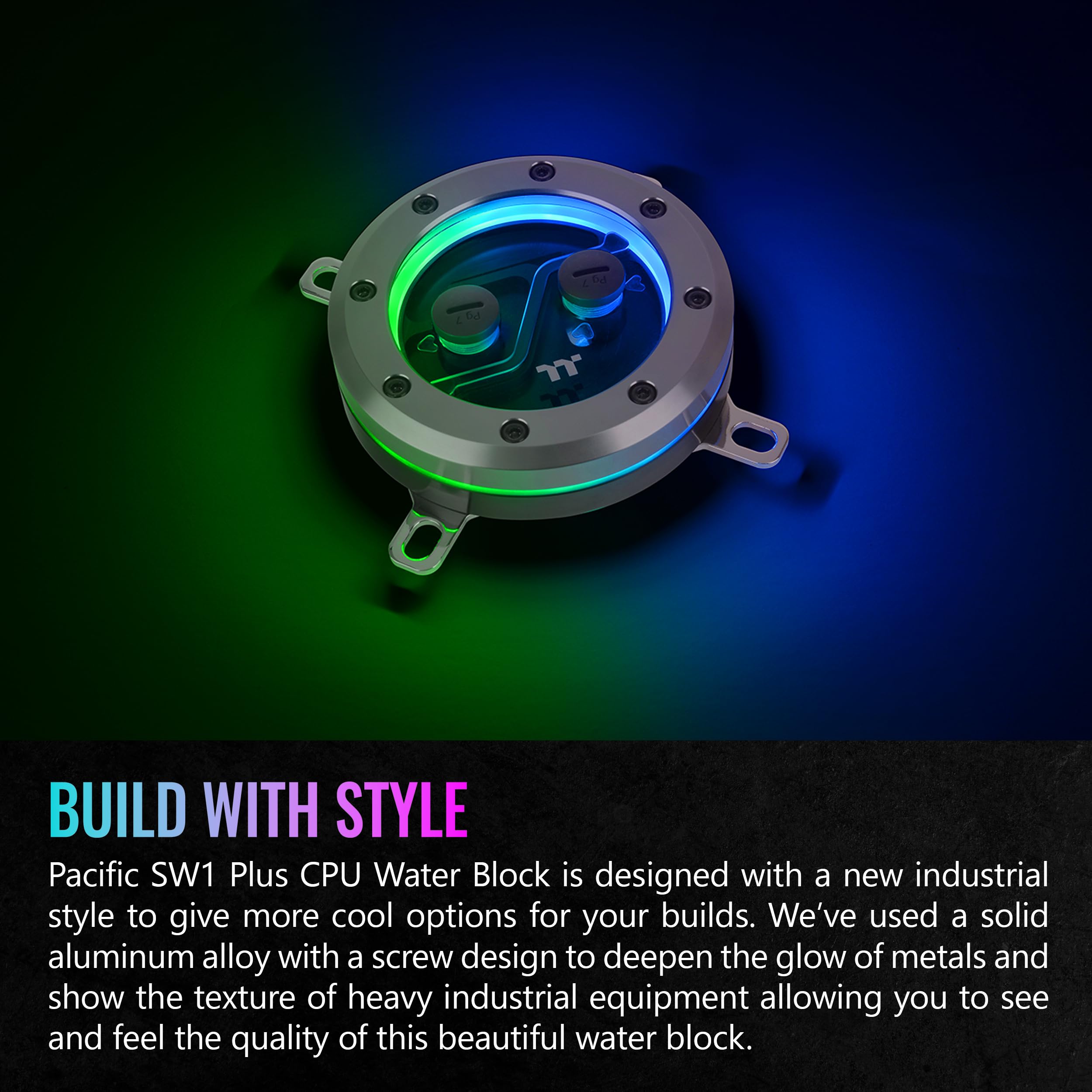 Thermaltake Pacific MX1 PlusCPUウォーターブロック Pacific MX1 Plus CPU Water Block