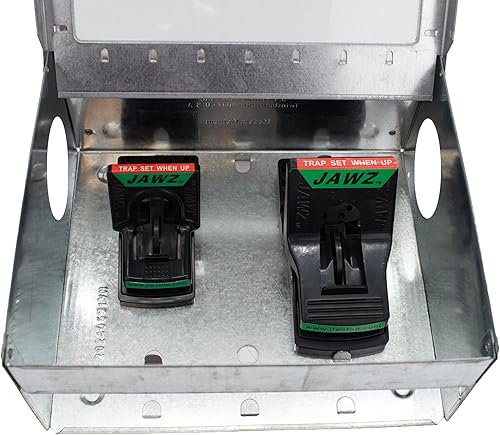 Vista 6 de JT Eaton 401STS - Estación de trampa de acero para ratas con ventana de inspección transparente, paquete de 6