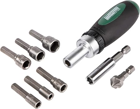 Bruder Mannesmann Werkzeuge 75 Piece Drill and Screwdriver Set Pack of 1 M54375
