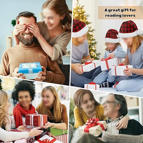 Miniatura 9 de Escultura de pensador de lectura de pulpa, decoración de estantería, estatua de arte abstracto, juego de 2 figuras estéticas modernas para